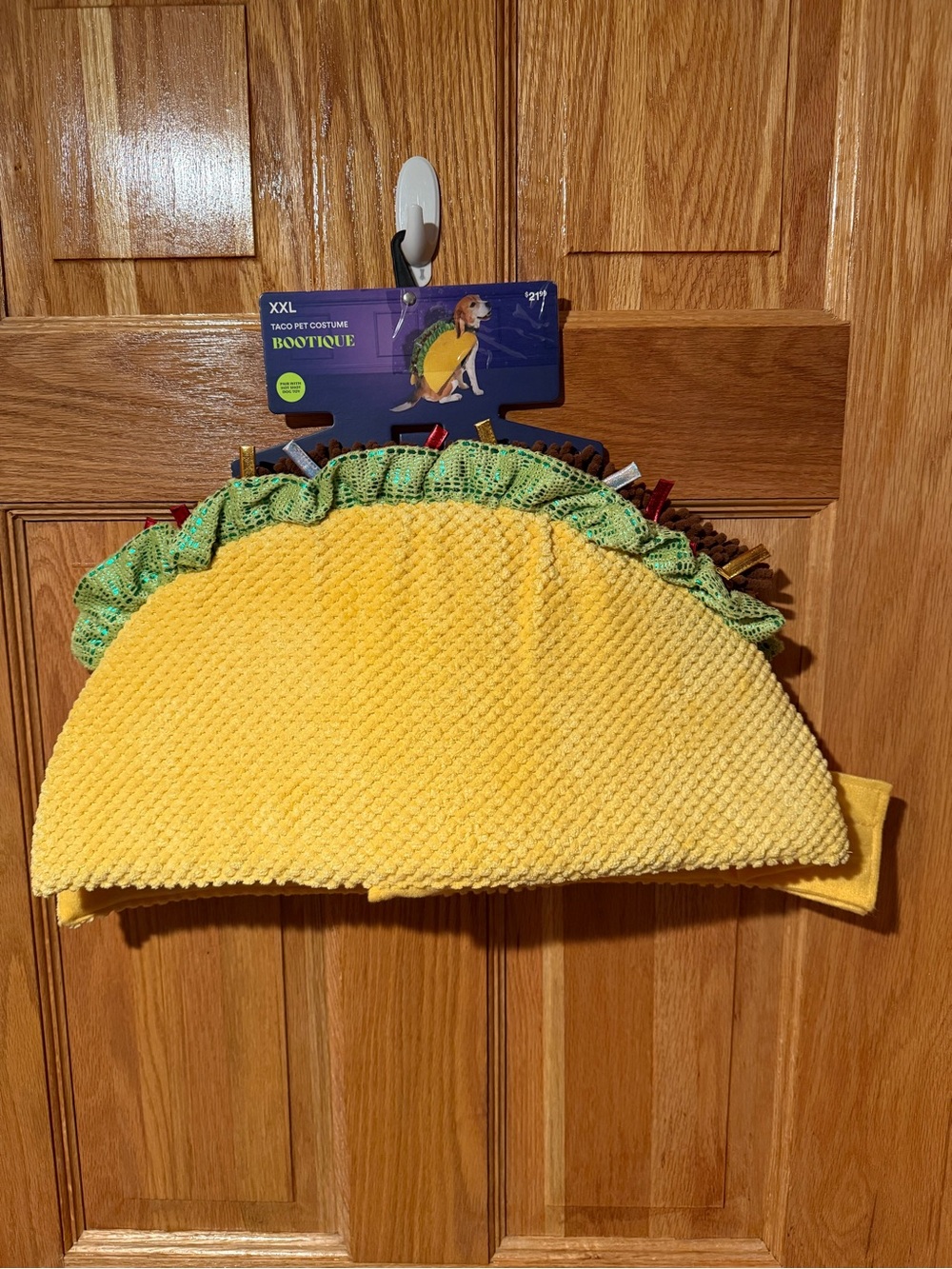 Bootique Yellow Taco Pet Costume for Dogs
